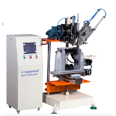 馬桶刷制刷設備，四軸高速植毛機