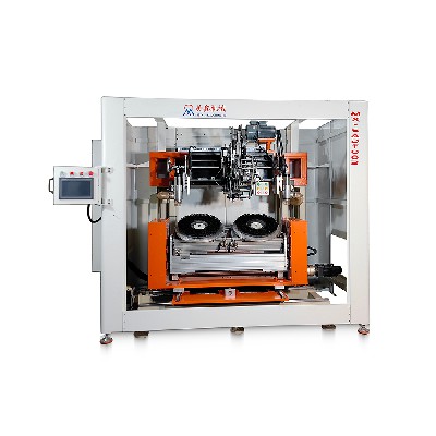 Washing, drilling and planting integrated machine